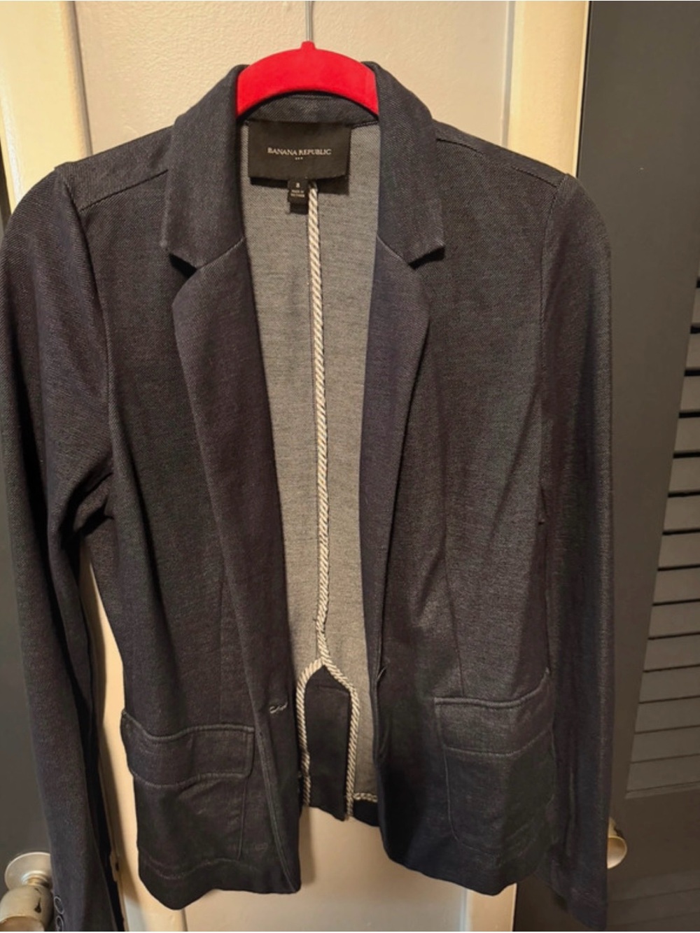 Banana Republic Women's Dark Denim Blazer
